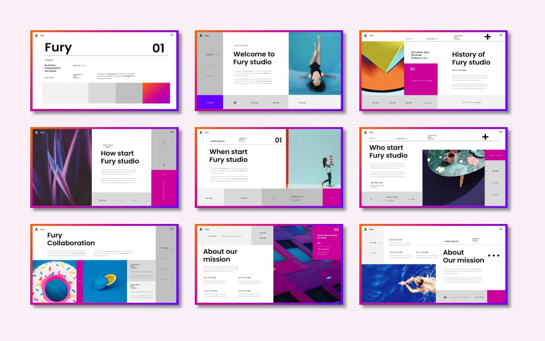 彩色现代公司介绍PPT模板.pptx