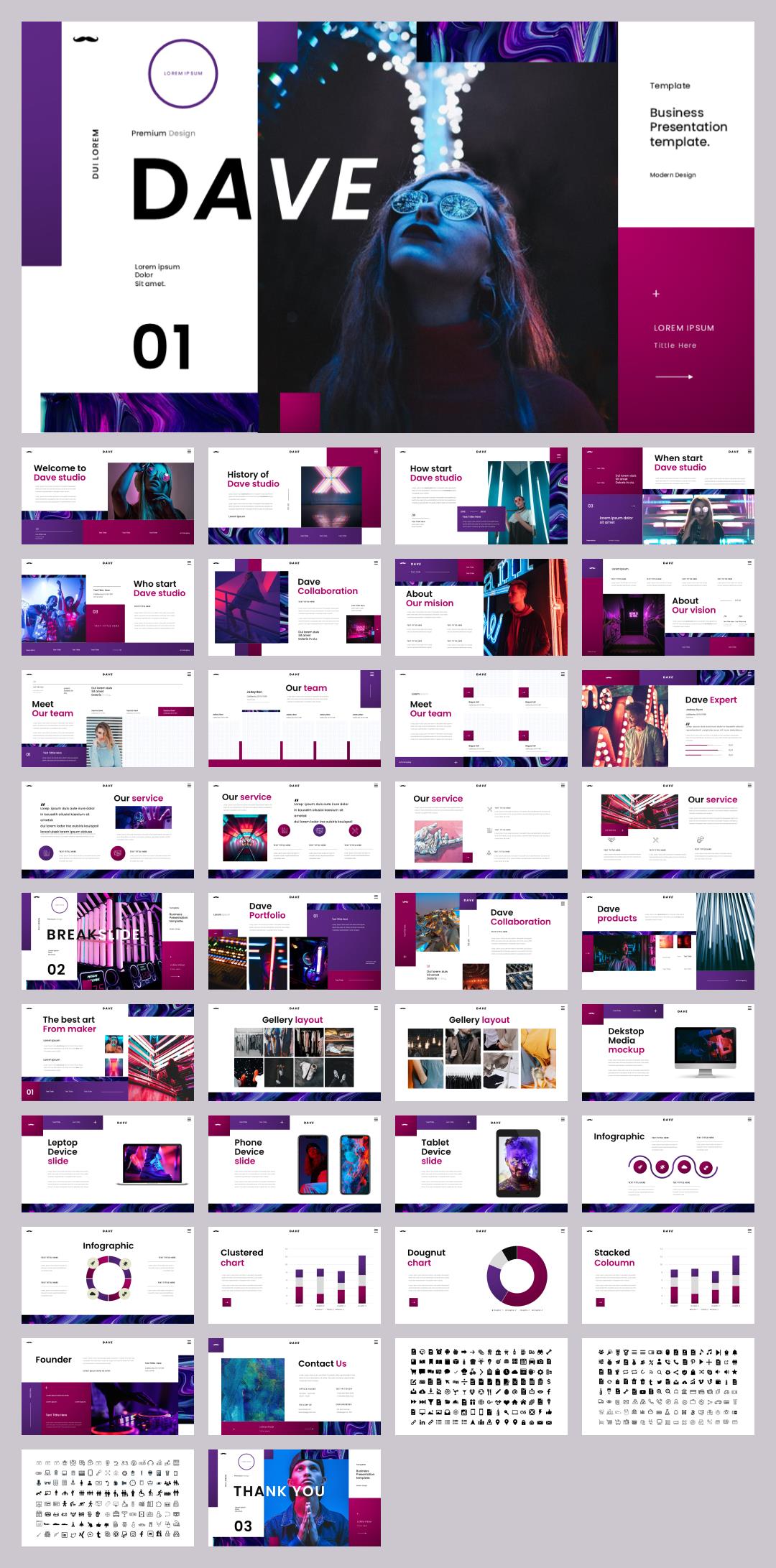 紫色酷炫工作汇报PPT模板.pptx