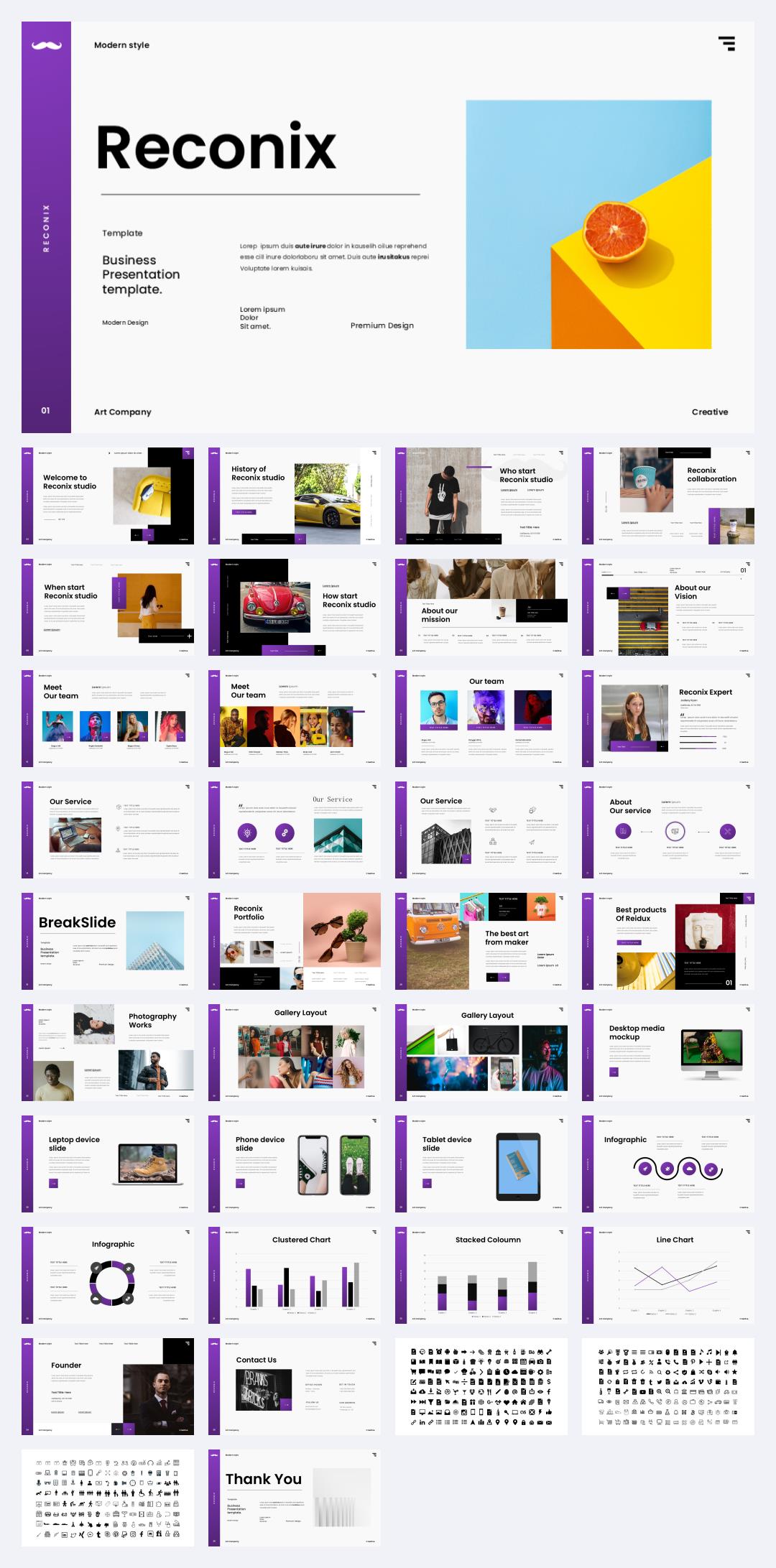 紫色时尚工作汇报PPT模板.pptx