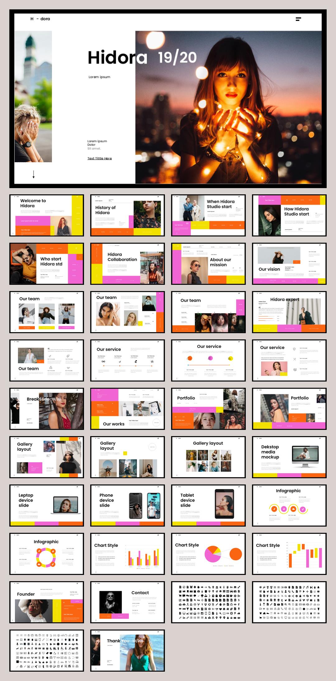 彩色时尚公司介绍PPT模板.pptx