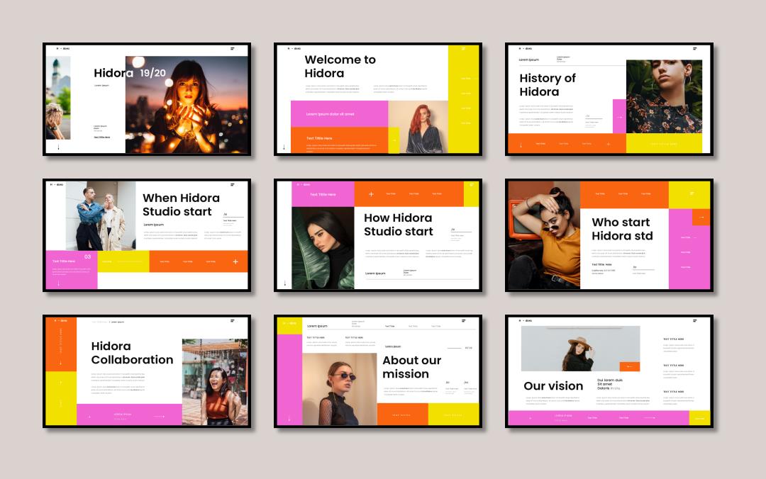 彩色时尚公司介绍PPT模板.pptx