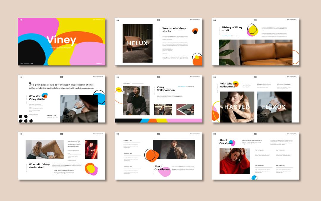 多彩现代工作汇报PPT模板.pptx