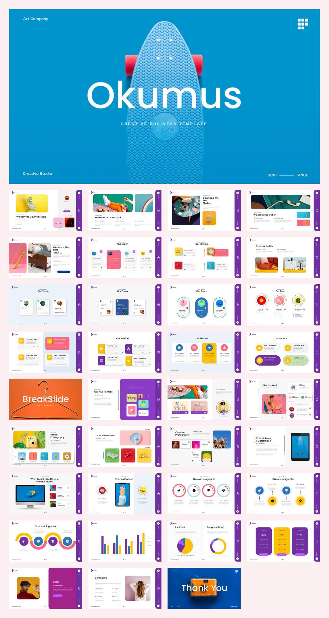 多彩现代工作汇报PPT模板.pptx