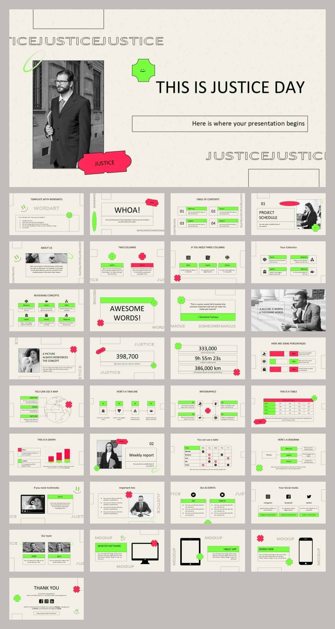 社会法律文学学术PPT模板