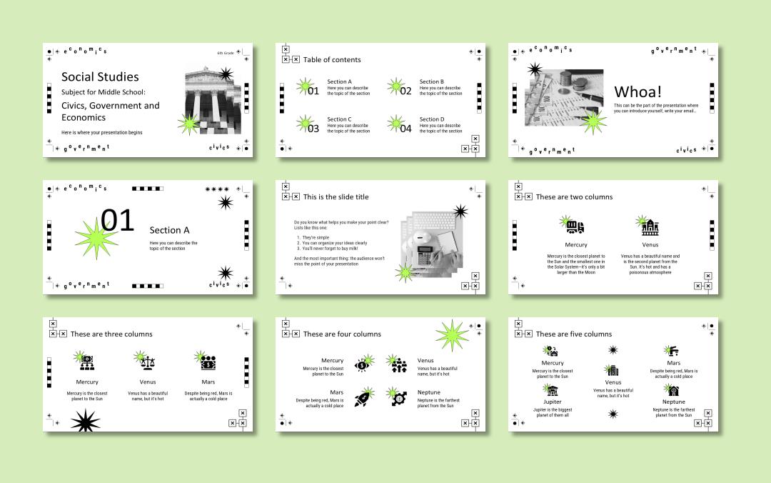 社会法律文学学术PPT模板