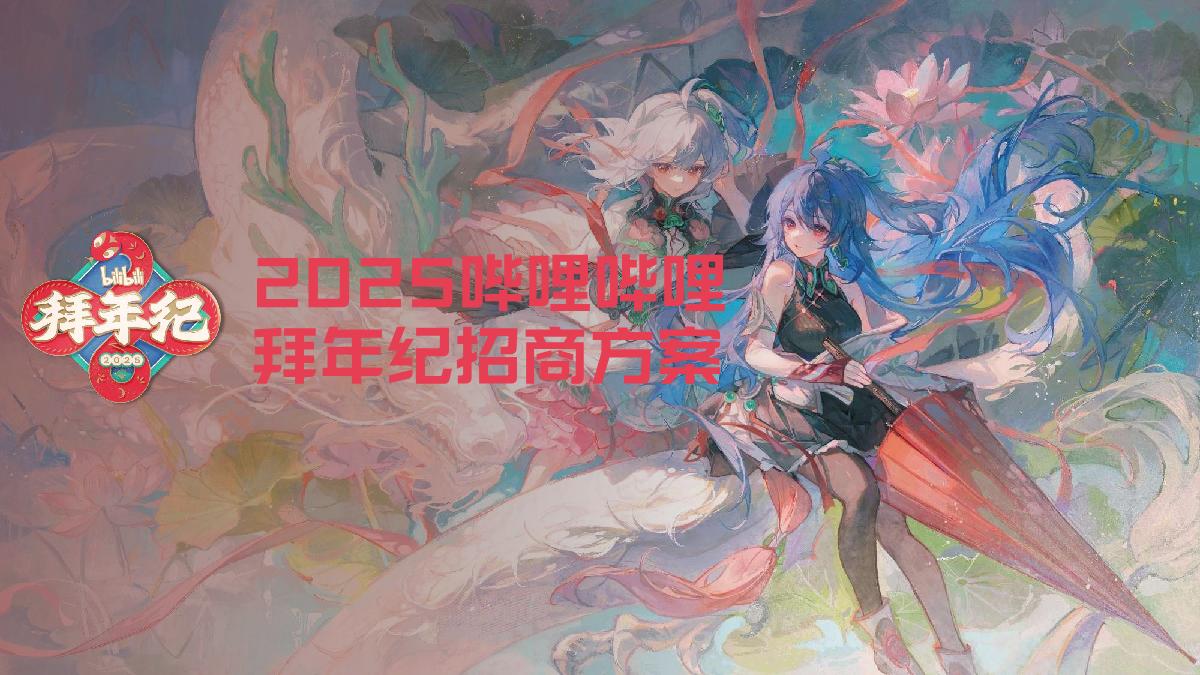 哔哩哔哩2025拜年纪招商方案.pdf
