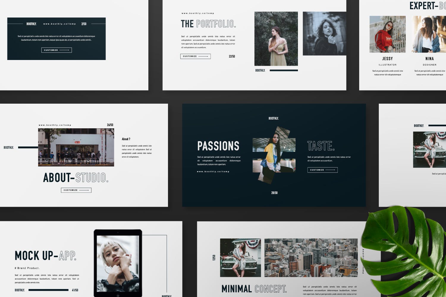 高端创意PPT模板下载(PPTX)