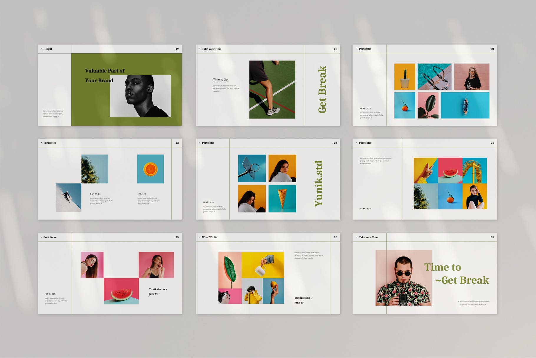 极简主义创意PPT模板下载(PPTX)