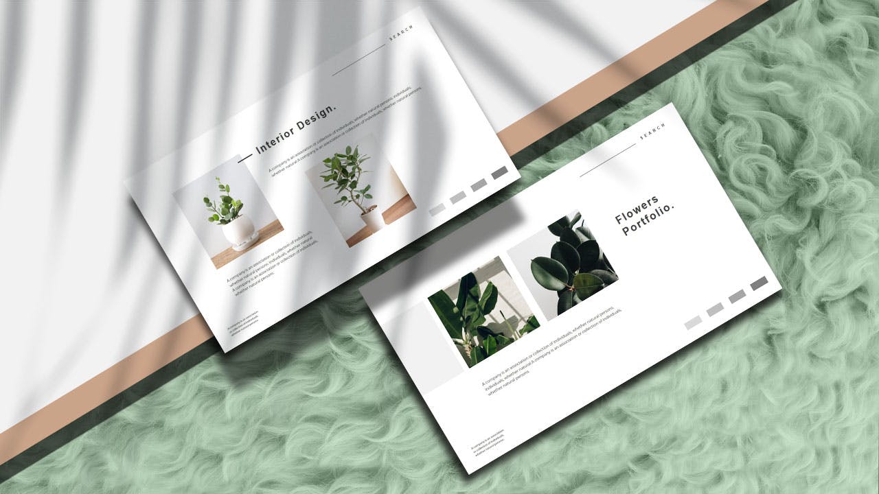 极简主义简单商业计划书PPT模板下载(PPTX)