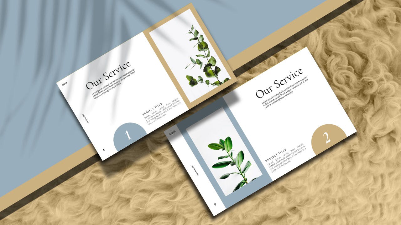 时尚优雅多用途的简约大数据powerpoint幻灯片演示模板（pptx）