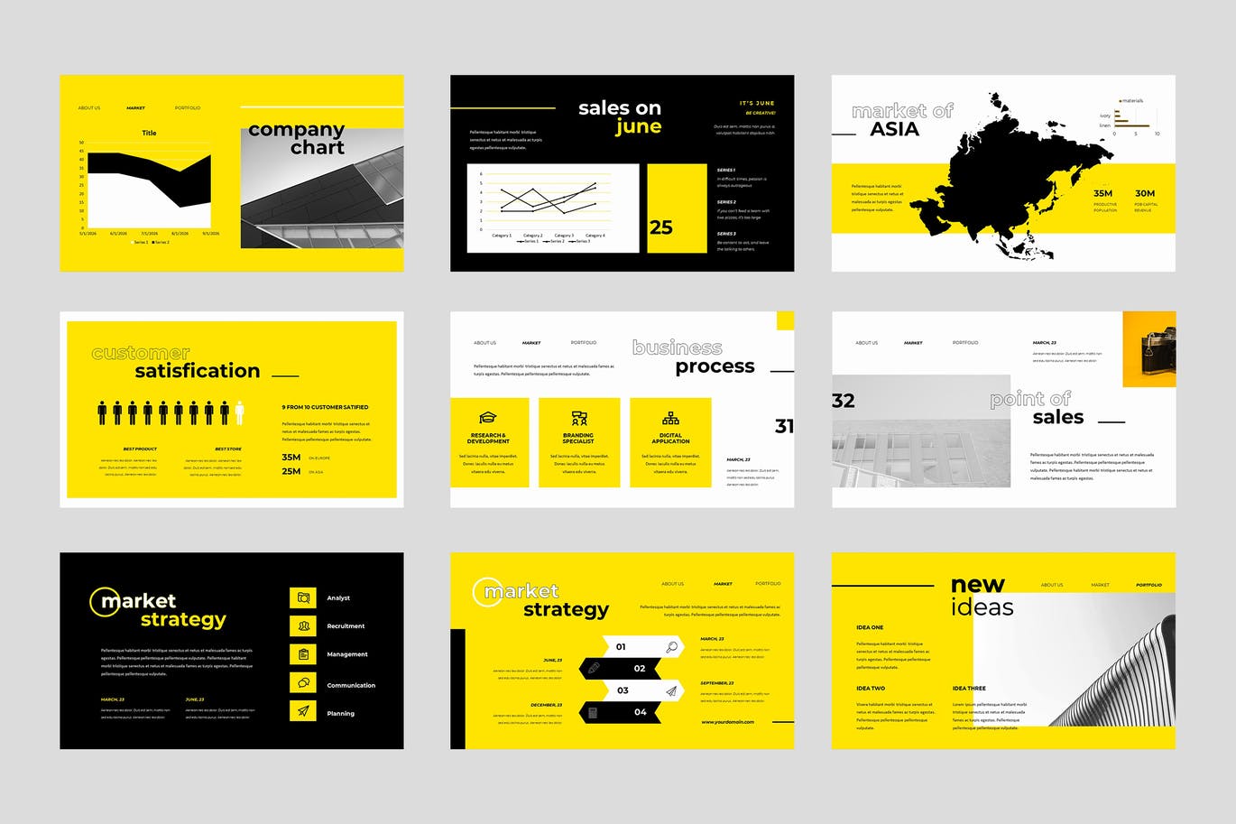 时尚高端简约多用途大数据powerpoint幻灯片演示模板（pptx）