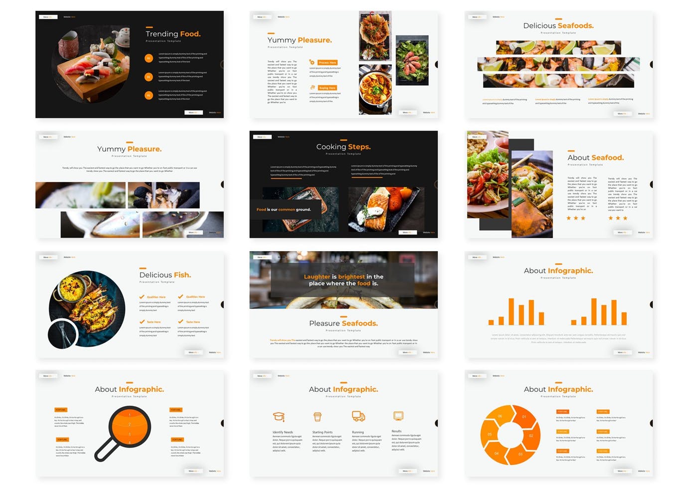 时尚高端多用途的高品质powerpoint幻灯片演示模板（pptx）