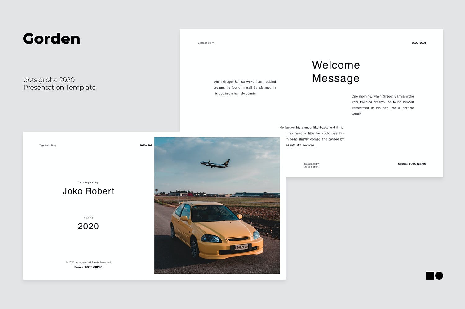 极简主义优雅的时尚PPT模板(PPTX)