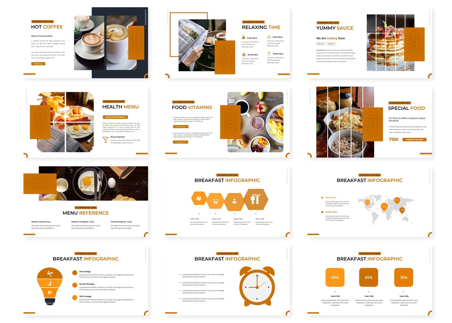 柔和色彩的PPT模板下载