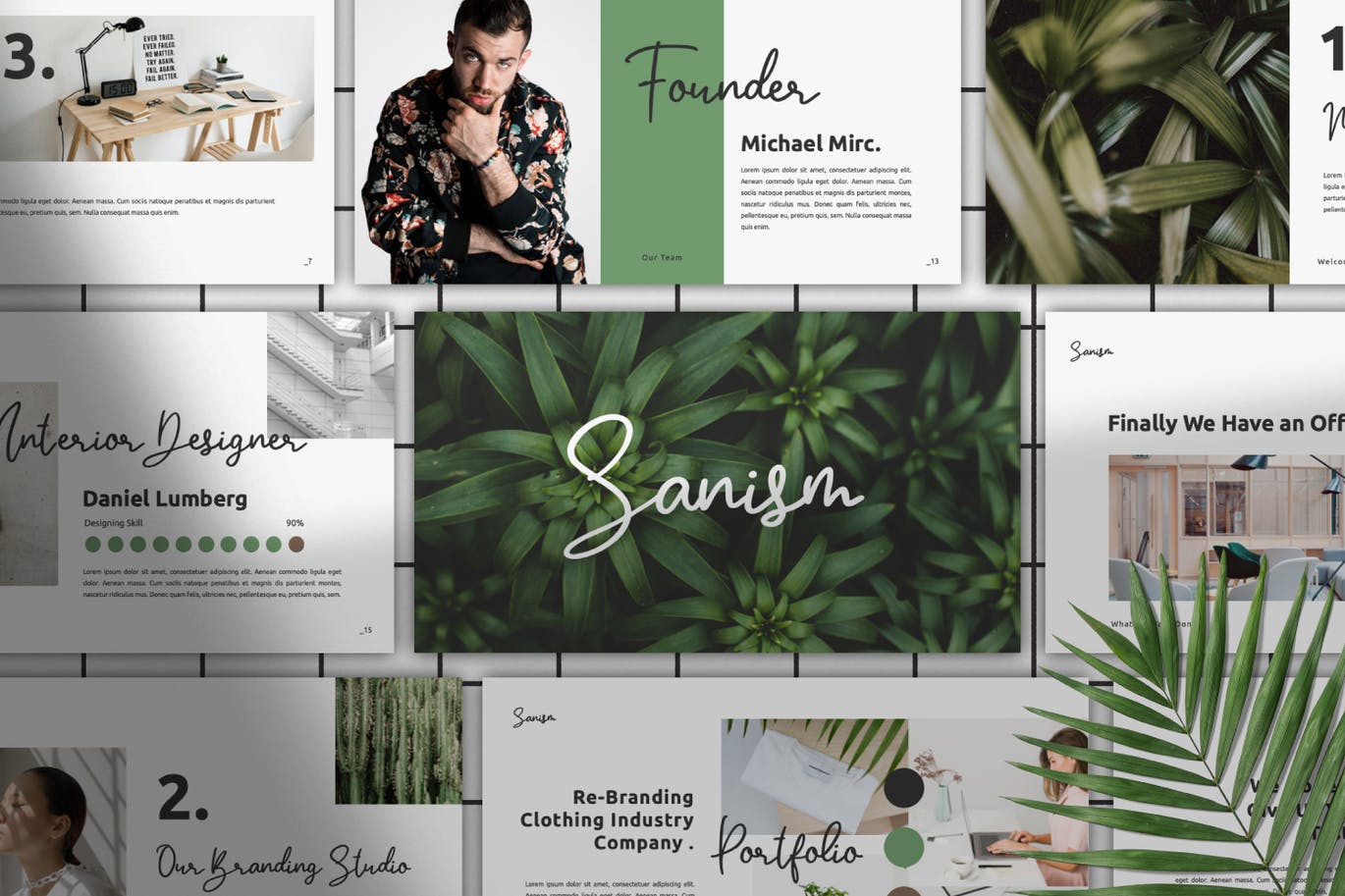 时尚高端专业优雅的高品质多用途powerpoint幻灯片演示模板（pptx）