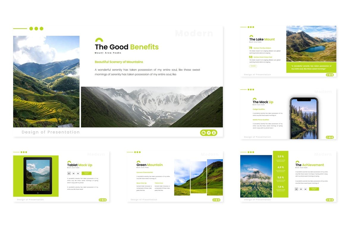 简约时尚高端清新多用途的powerpoint幻灯片演示模板（pptx）