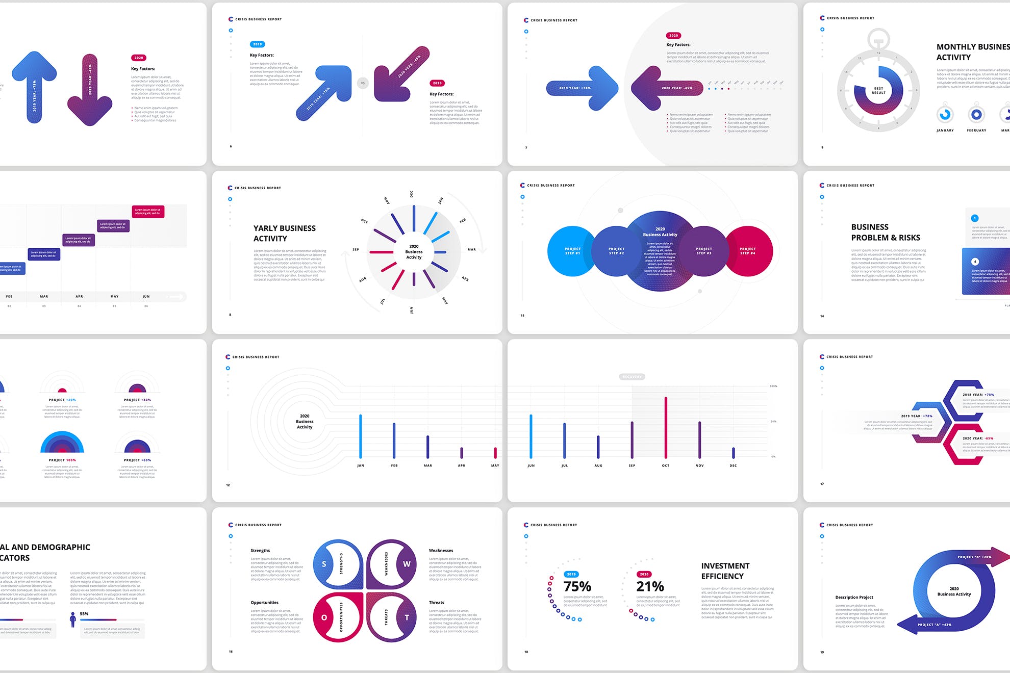 专业的商业大数据报告PPT模板（PPTX）