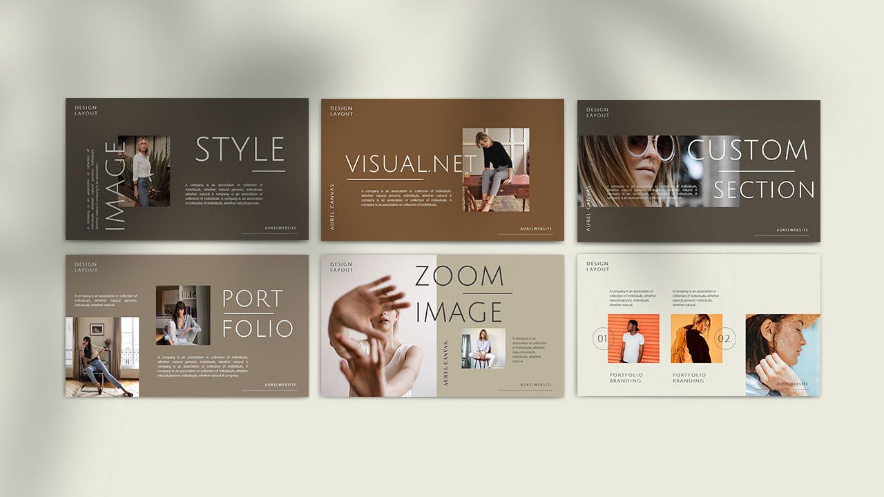 时尚复古的PPT目标（PPTX）