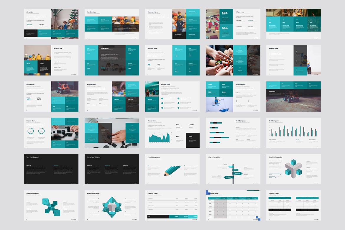 多用途简洁的商业计划书模板（PPTX）