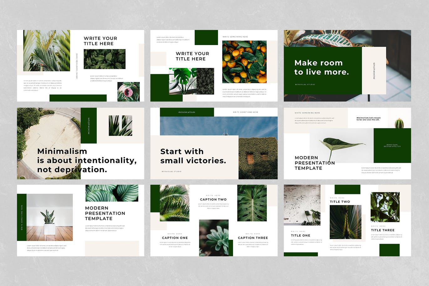 时尚高端优雅清新多用途的高品质powerpoint幻灯片演示模板（pptx）