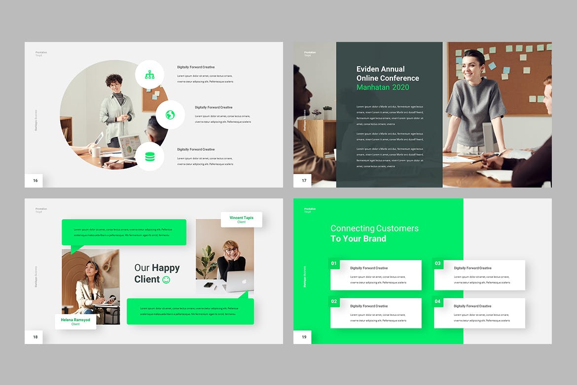 用于多用途演示的专业PPT模板(PPTX)