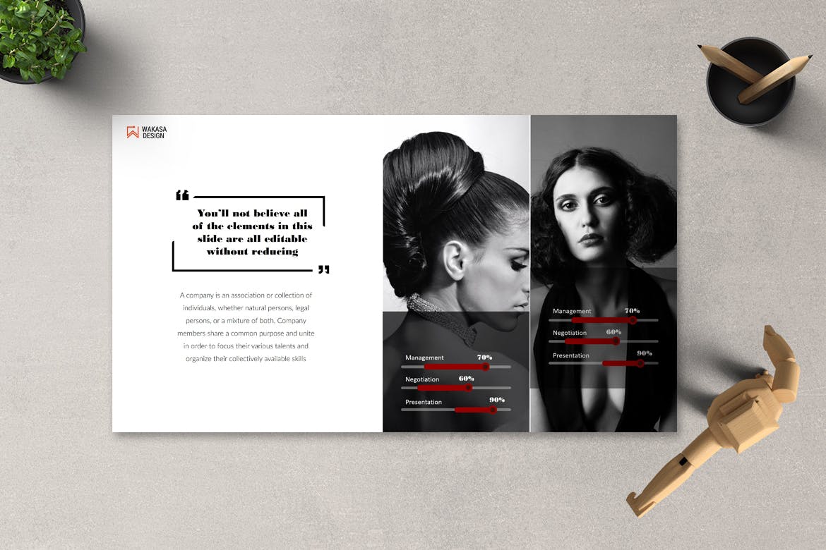 时尚创意PPT模板下载（PPTX）