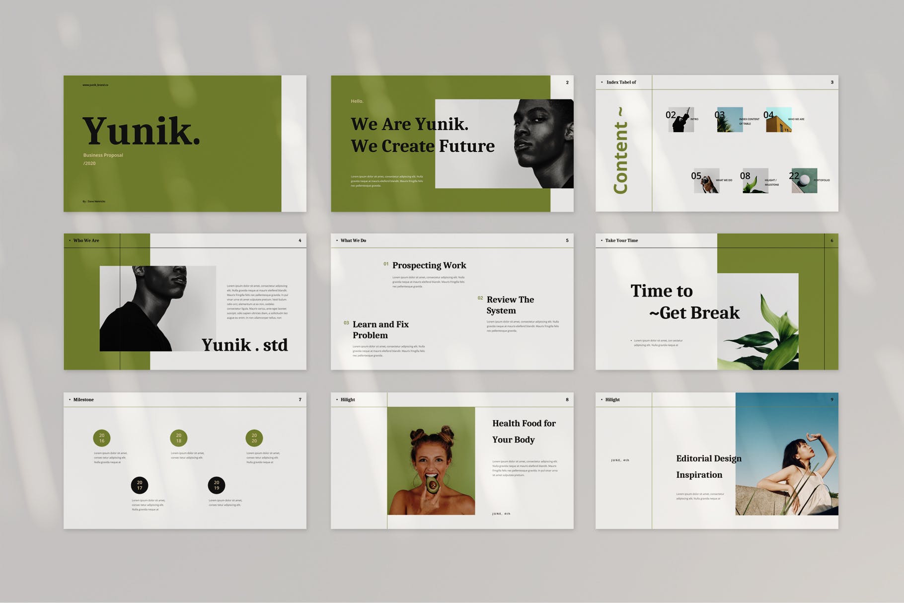 极简主义创意PPT模板下载(PPTX)