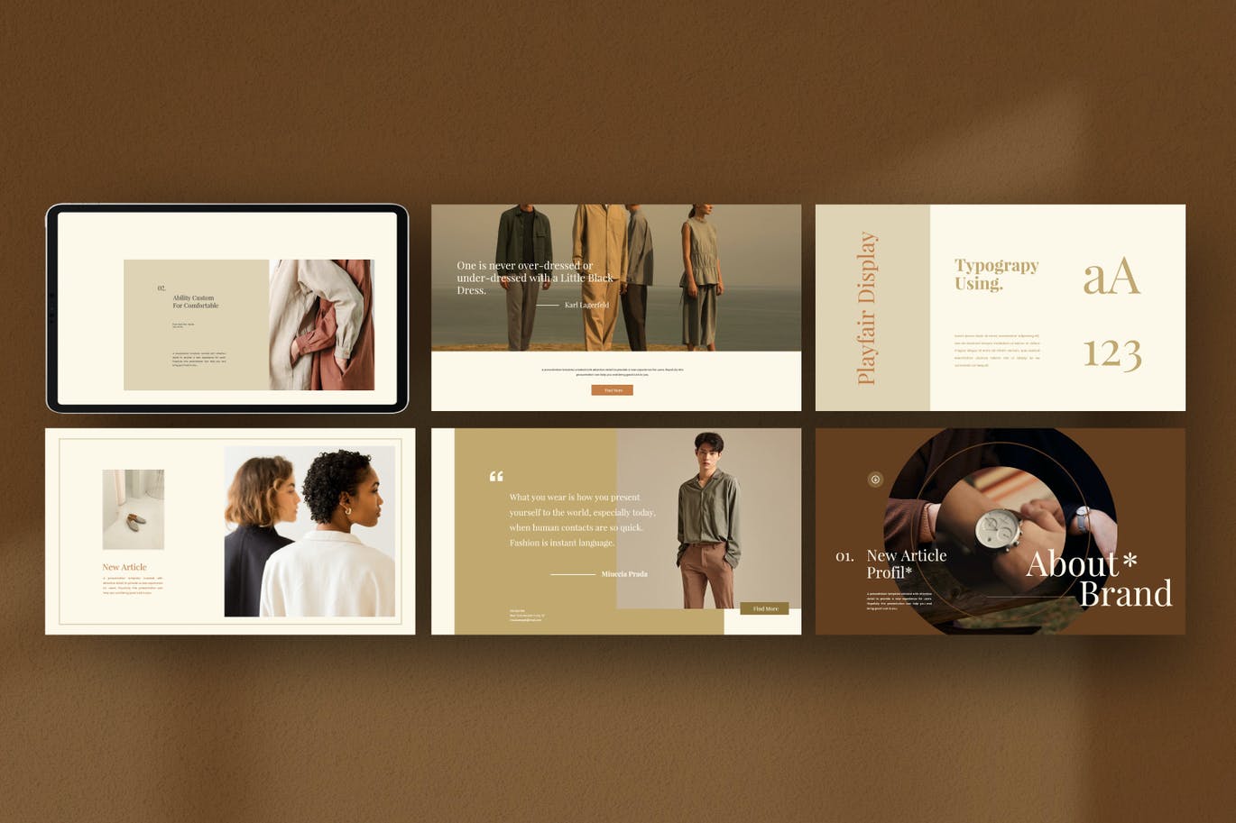 优雅时尚高端简约Google Slides谷歌幻灯片演示模板（pptx）