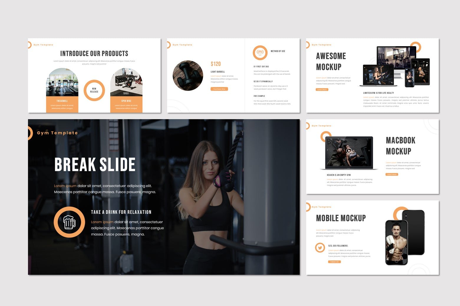 极简主义有创意的PPT模板下载（PPTX）