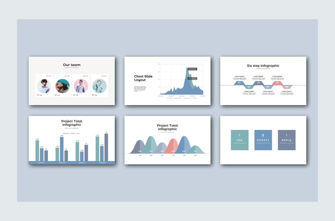 时尚简约的PPT模板模板(PPTX)
