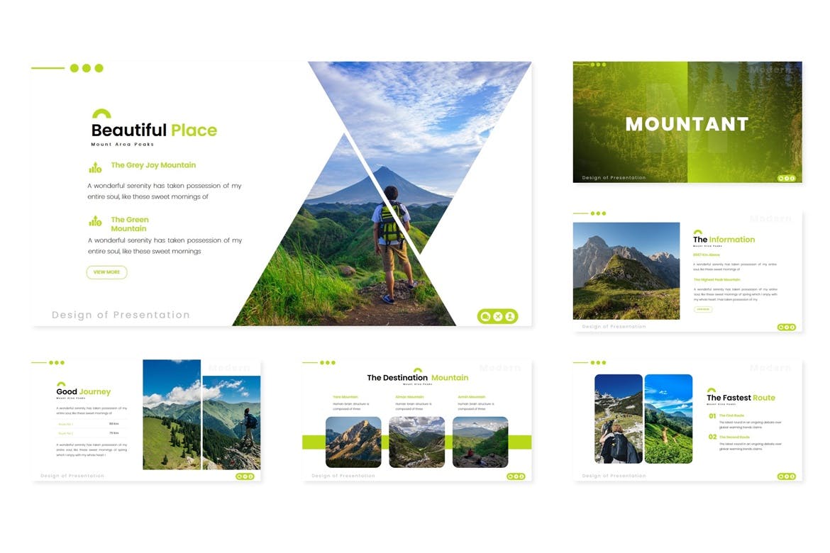 简约时尚高端清新多用途的powerpoint幻灯片演示模板（pptx）