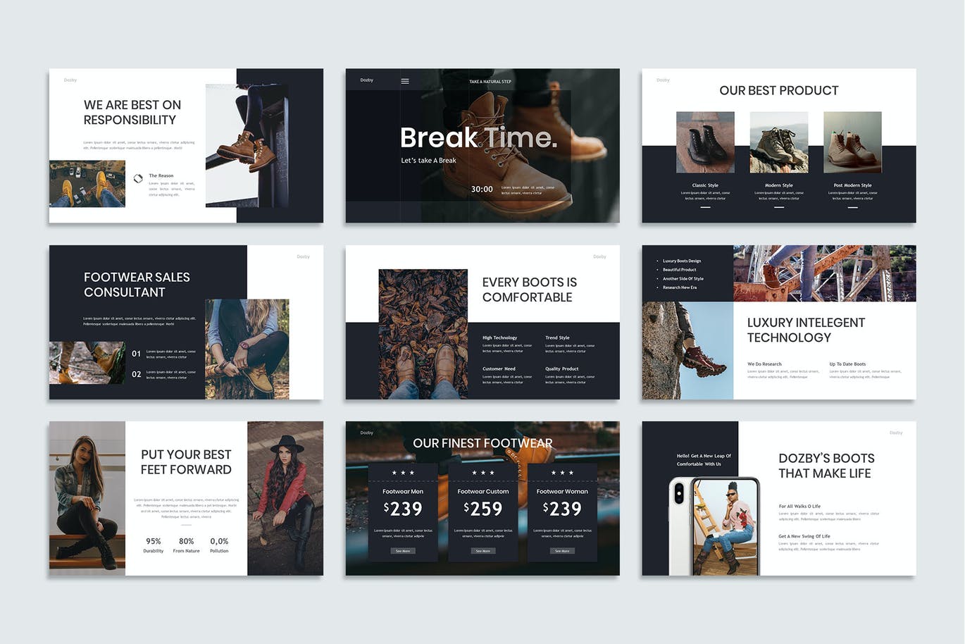 创意机构企业介绍PPT模板下载（PPTX）