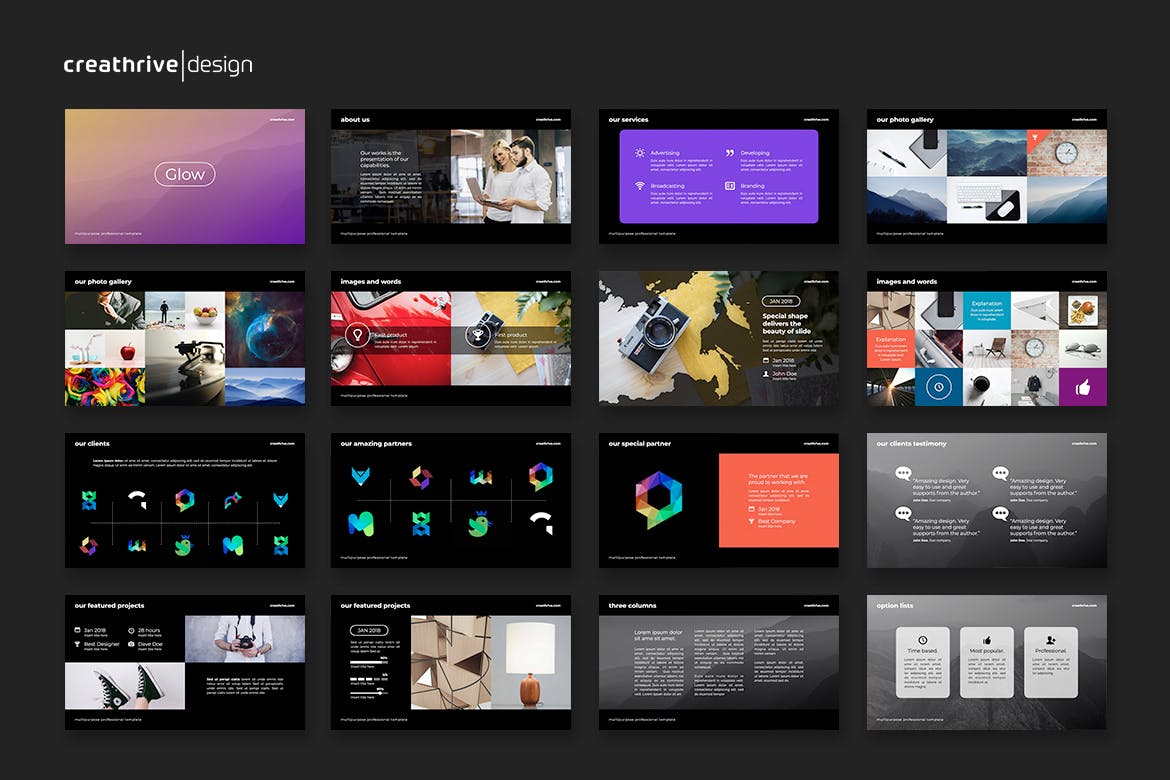 时尚高端SWOT分析powerpoint幻灯片演示模板（pptx）