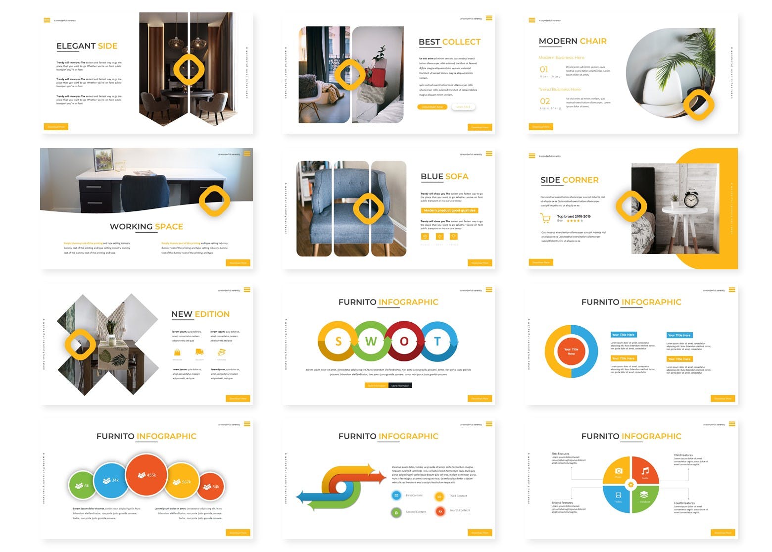 高品质商业计划书PPT模板下载