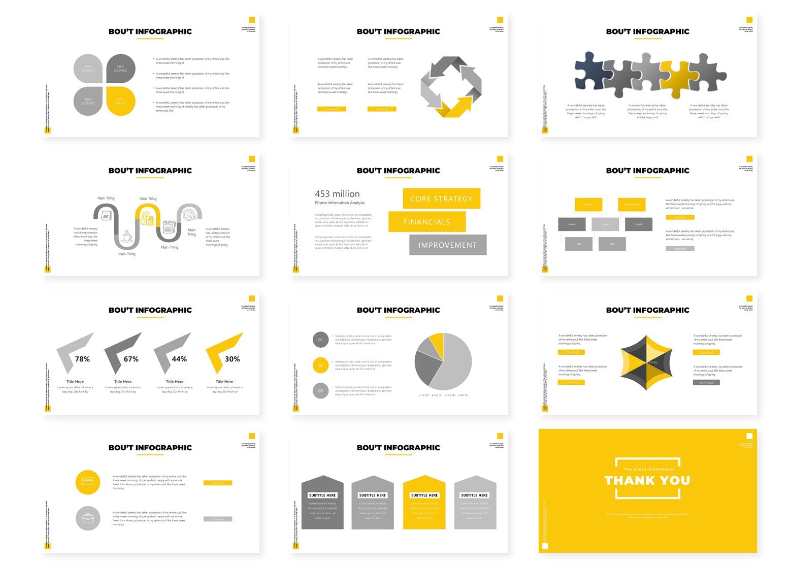 时尚简约的PPT模板下载（PPTX）