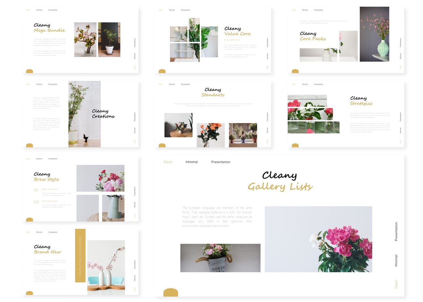 高端时尚简约清新多用途的高品质powerpoint幻灯片演示模板（pptx）