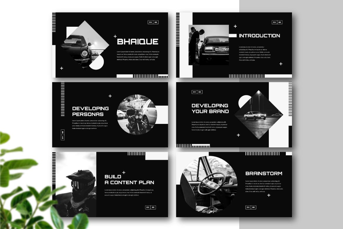 个性的设计感很强的优秀PPT模板下载（key）