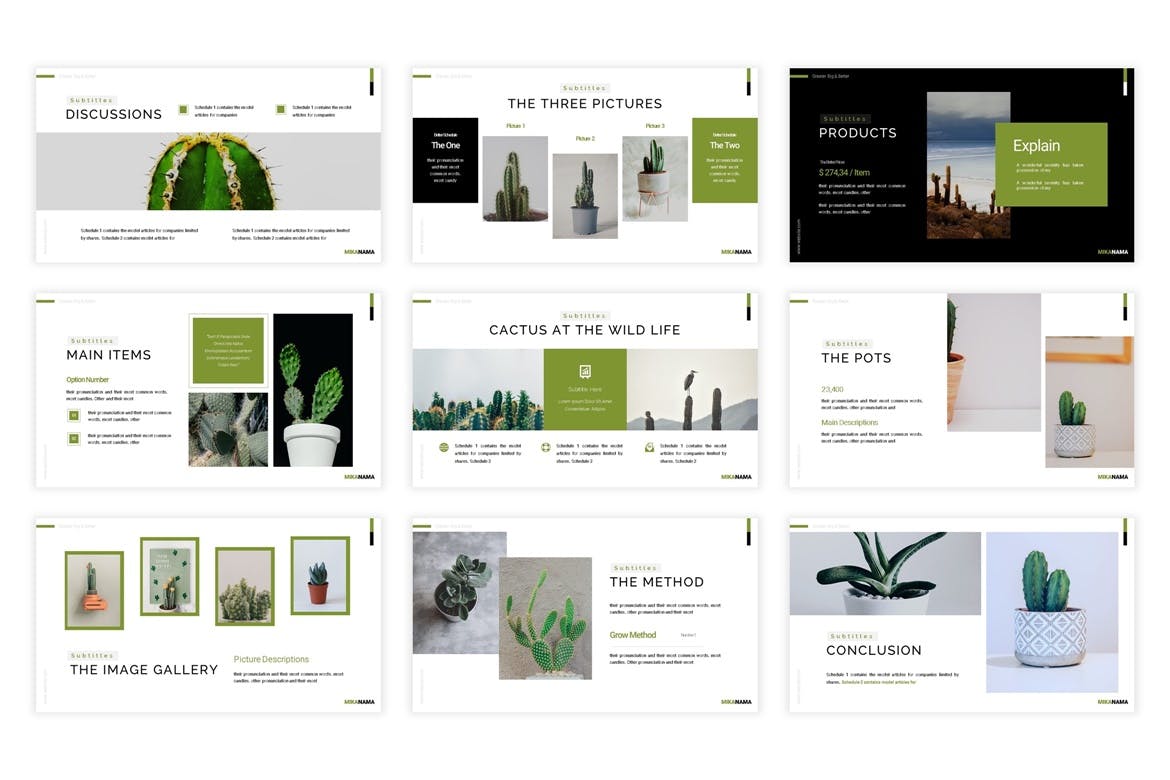 清新简约时尚多用途powerpoint幻灯片演示模板（pptx）