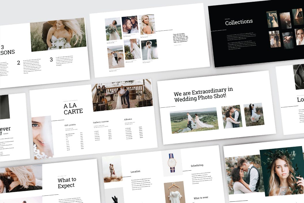 婚礼主题的PPT模板下载(PPTX)