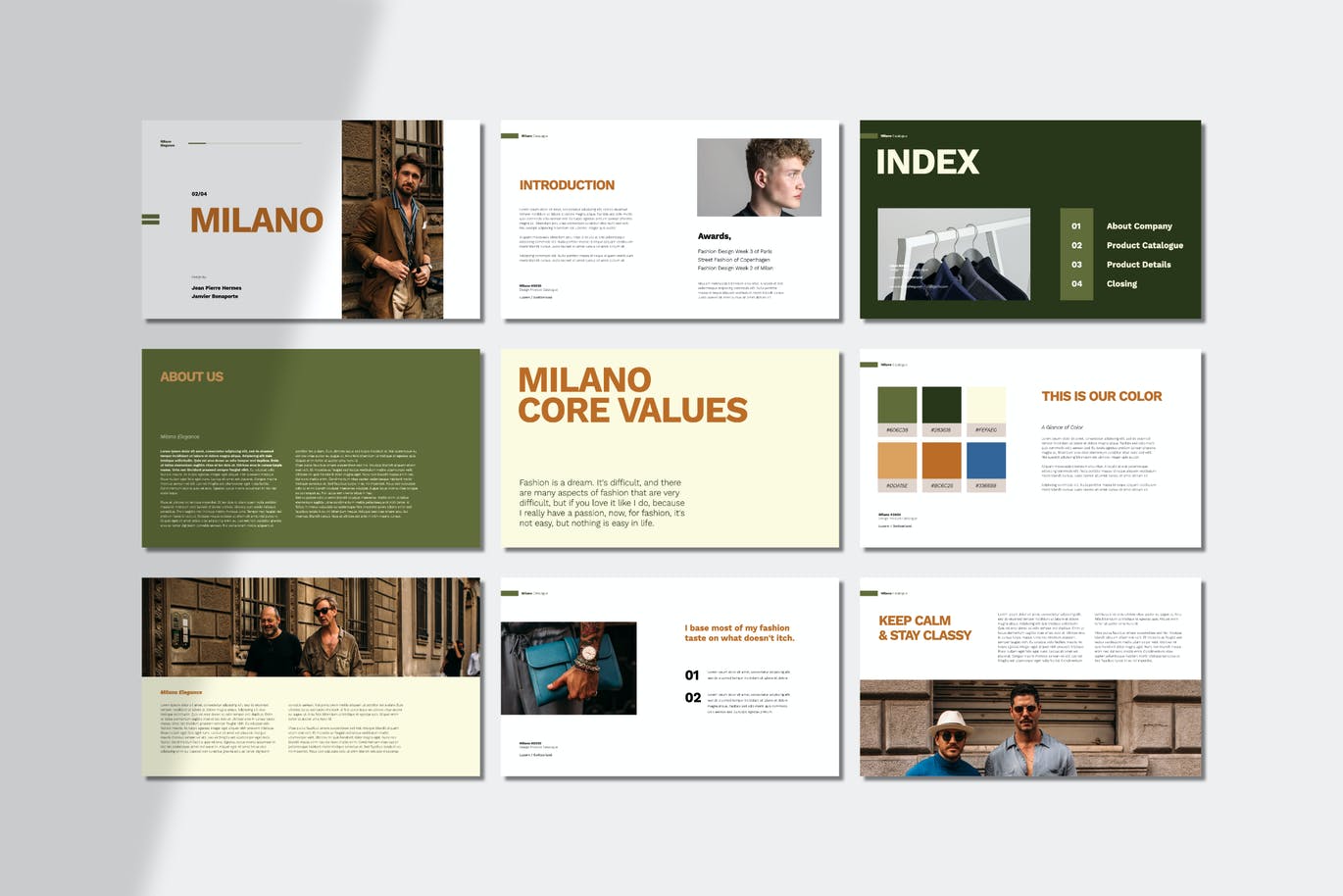 简约优雅时尚清新多用途的高品质powerpoint幻灯片演示模板（pptx&amp;keynote）
