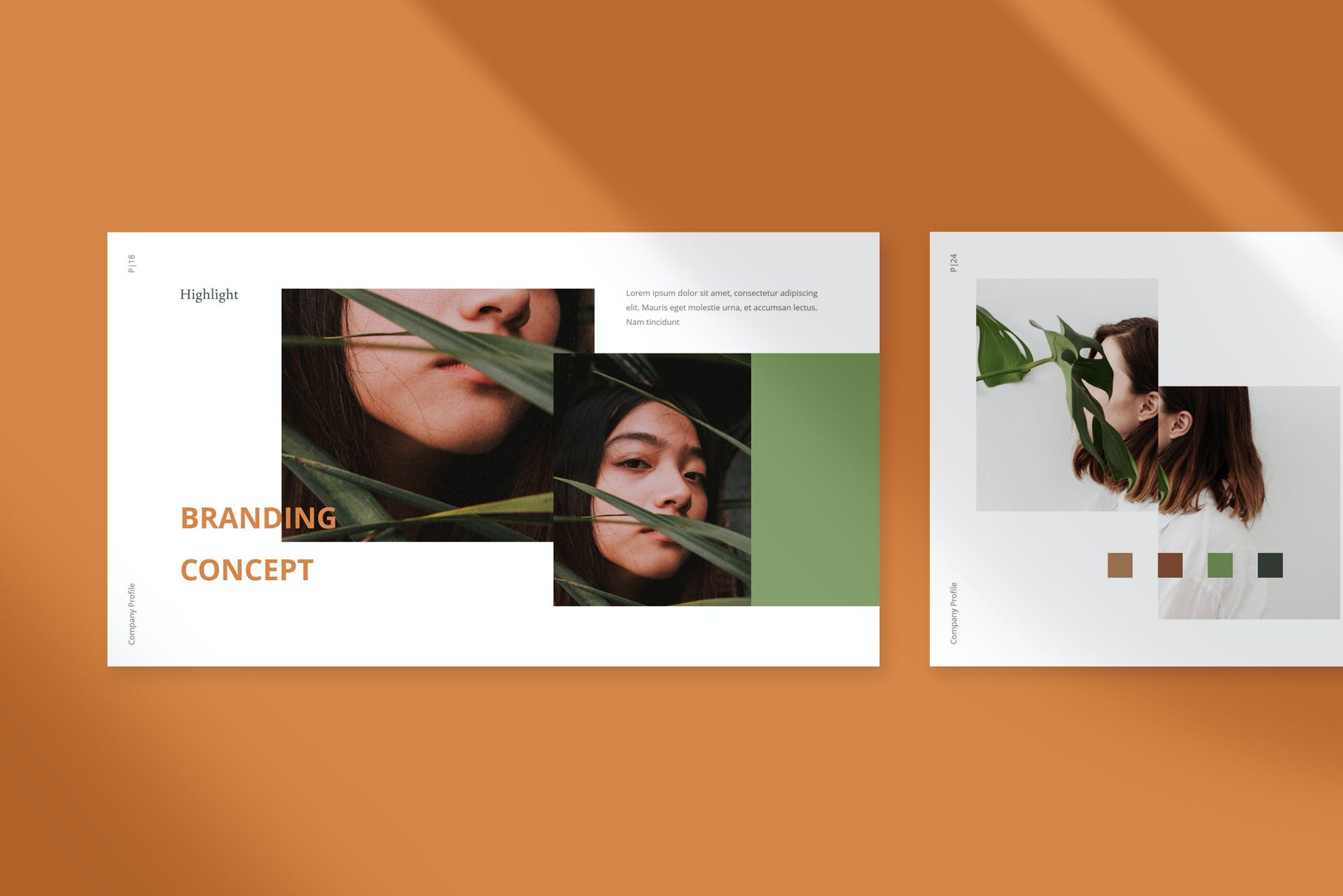 极简主义大图PPT模板下载(PPTX)