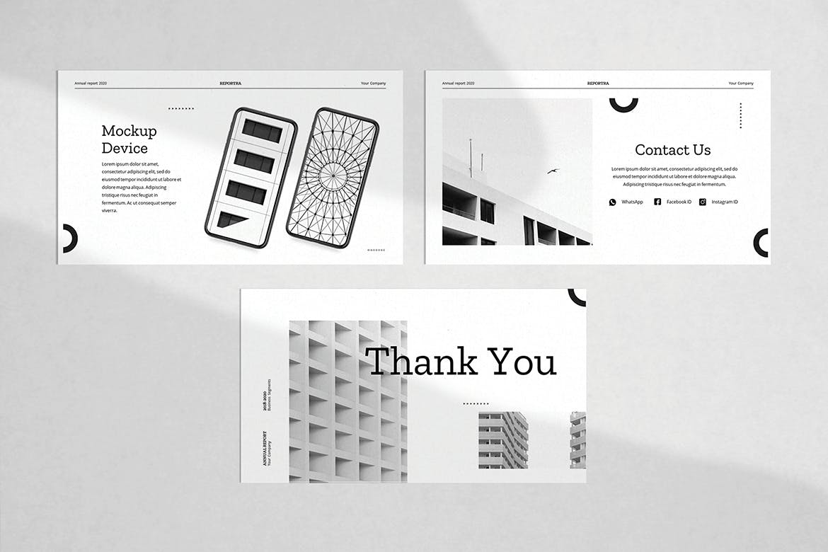 简约清新时尚多用途年度报告大数据powerpoint幻灯片演示模板（pptx）