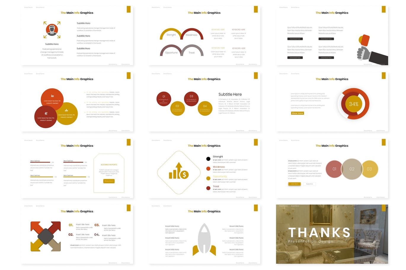 时尚高端多用途的高品质装修房地产提案powerpoint幻灯片演示模板（pptx）