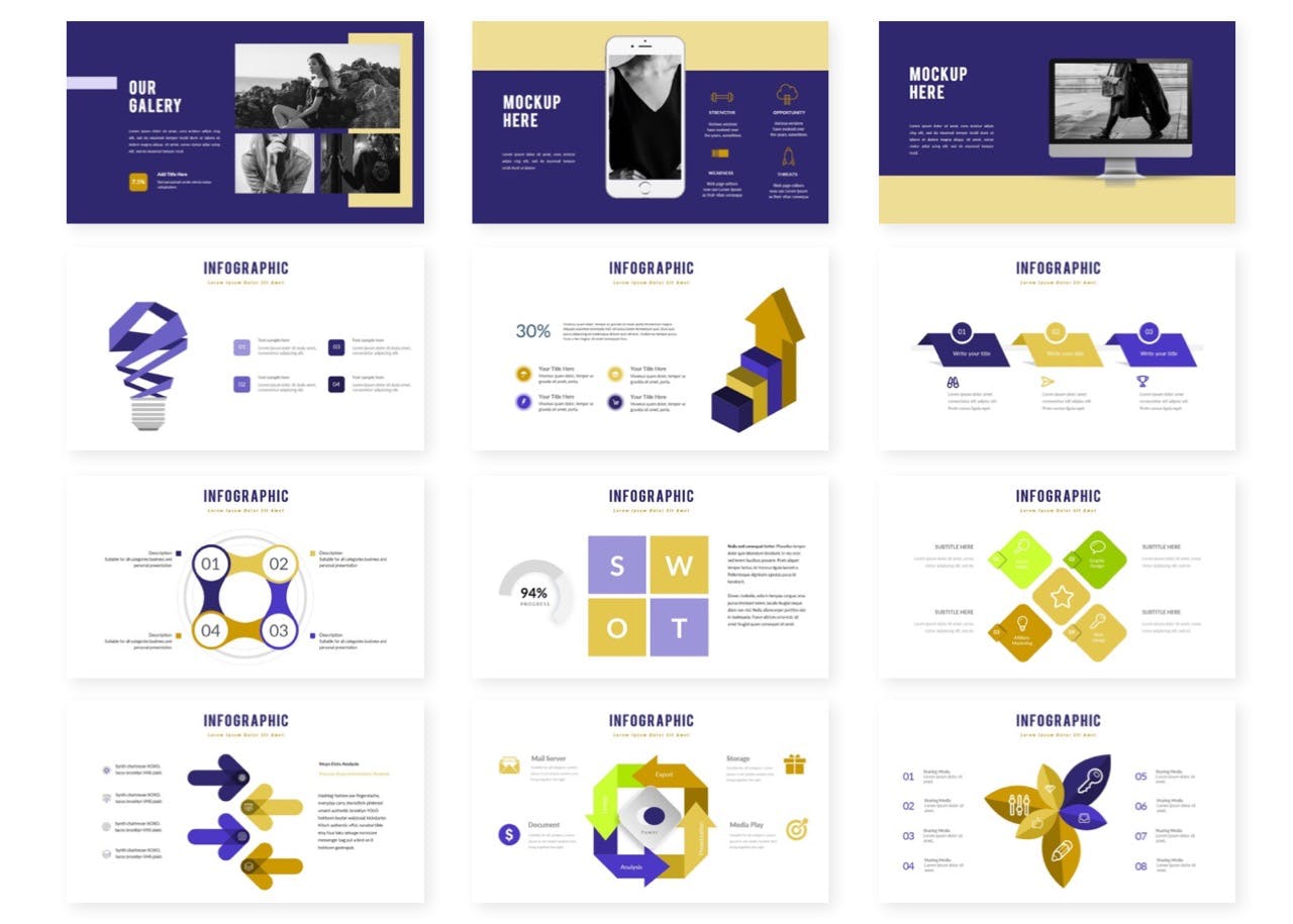 个人业务PPT模板下载(PPTX)