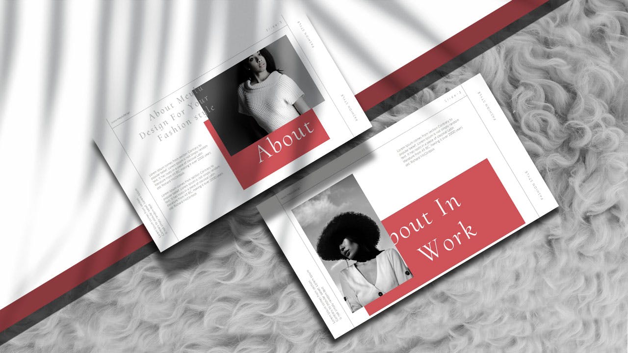 时尚大图PPT模板下载(PPTX)