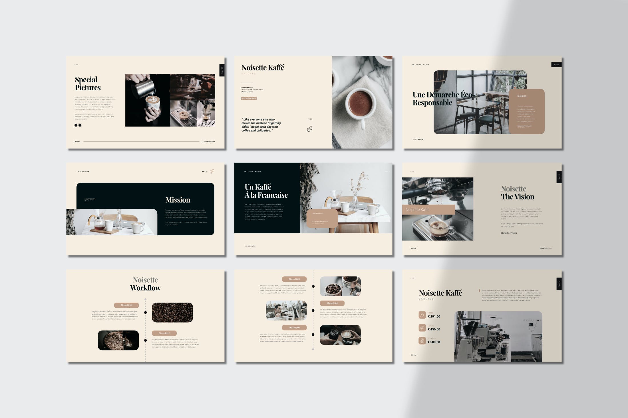 创意餐饮业务PPT模板(PPTX,key)