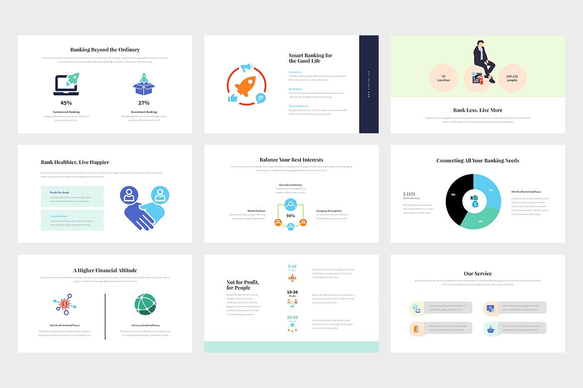 球场甲板信息图表数据展示PPT模板(PPTX)