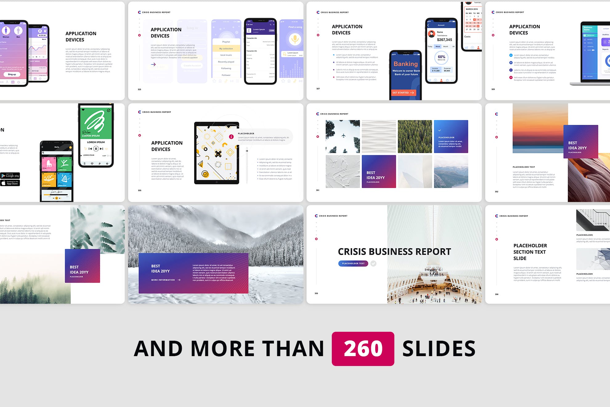 专业的商业大数据报告PPT模板（PPTX）