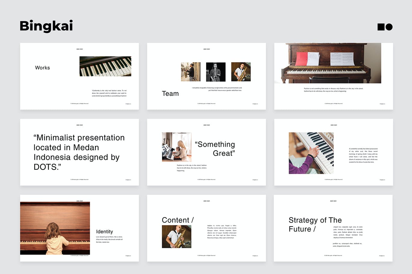 时尚高端简约清新多用途的高品质powerpoint幻灯片演示模板（pptx）