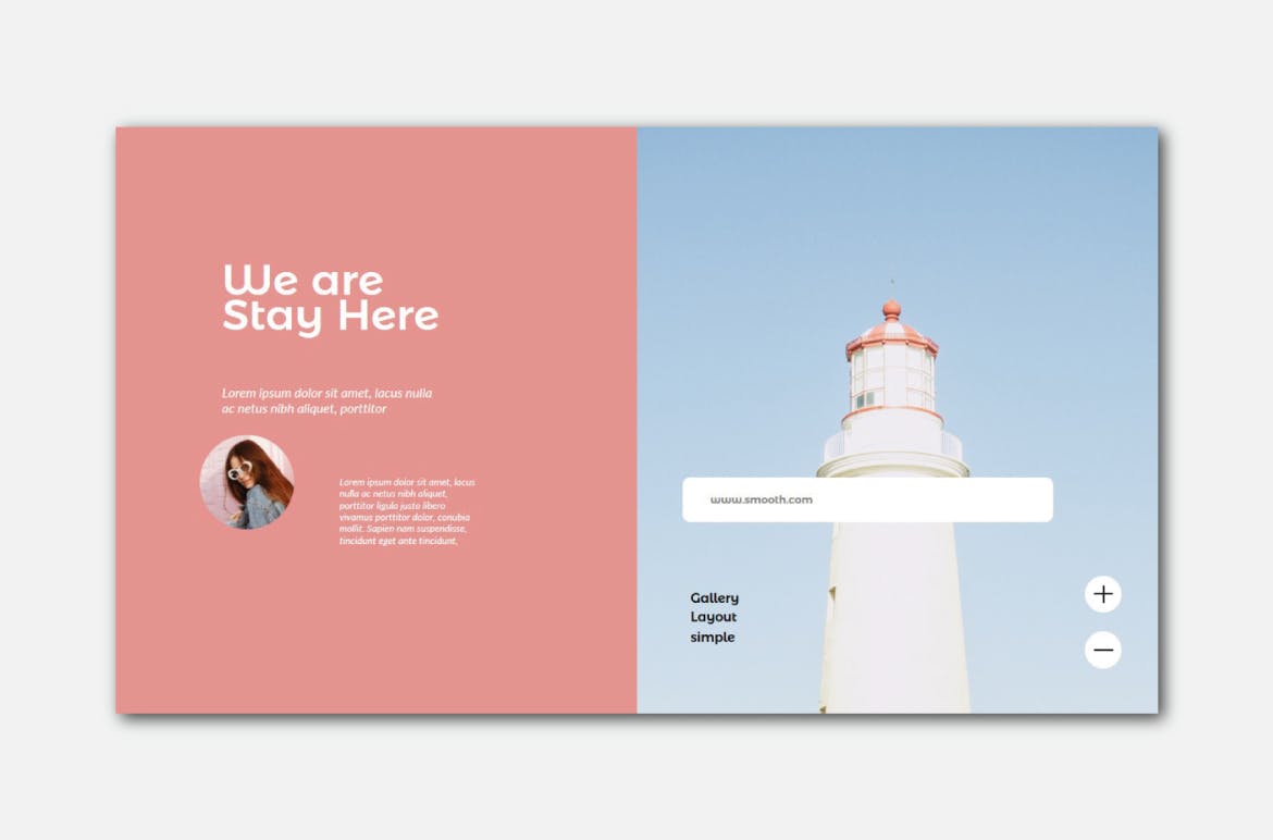 时尚简约的PPT模板模板(PPTX)